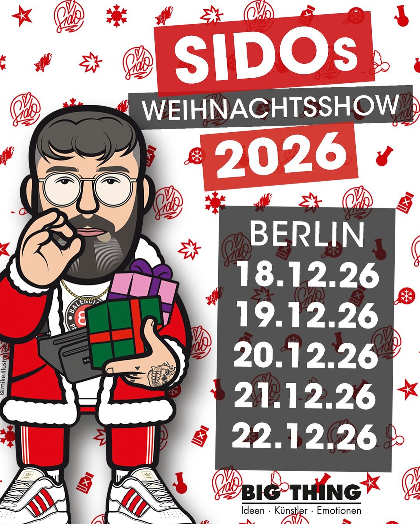 Sido 25 Jahre SIDO – Die Jubiläumstour Tour Poster 2026